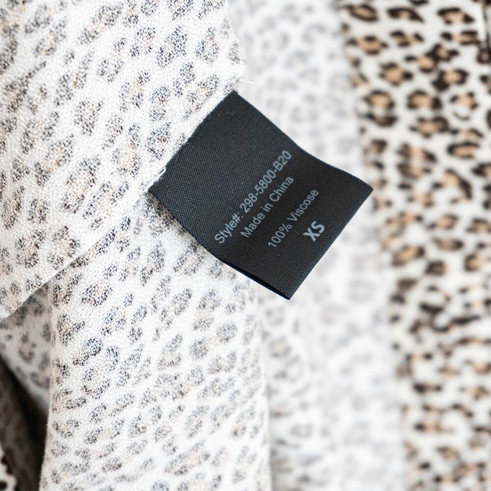 Jenni Kayne Leopard T-Shirt Dress Size XS $315 - Picture 11 of 14